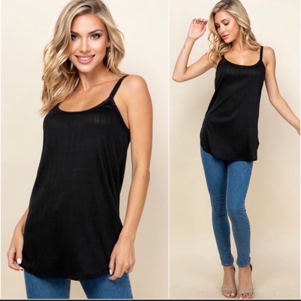 Classic Black Tank 🖤